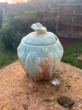 Vintage 1930’s Wade Heath Flaxman Preserve Jam Fruit Pot with Lid Collectible