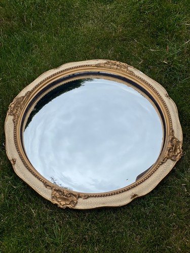 Vintage convex mirror