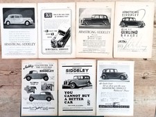 ARMSTRONG SIDDELEY  -  1930s