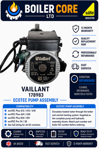 Vaillant 178983 pump vpal - 178983,