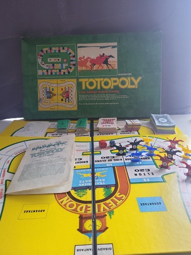 Totopoly board game vintage - totopoly,
