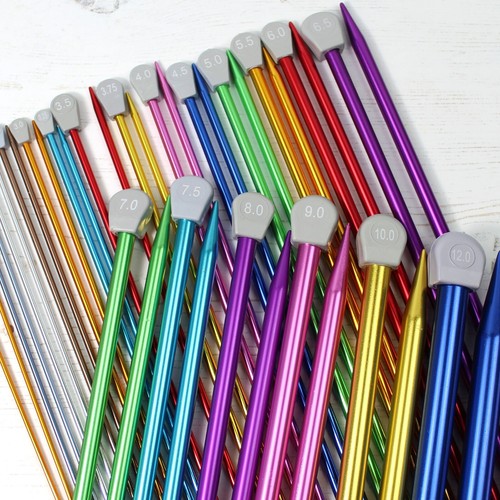 Coloured knitting needles - coloured,