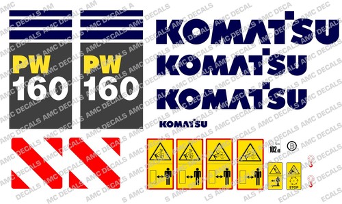 Komatsu pw160 digger - pw160-7,