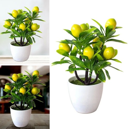 Artificial lemon tree plant - artificial,