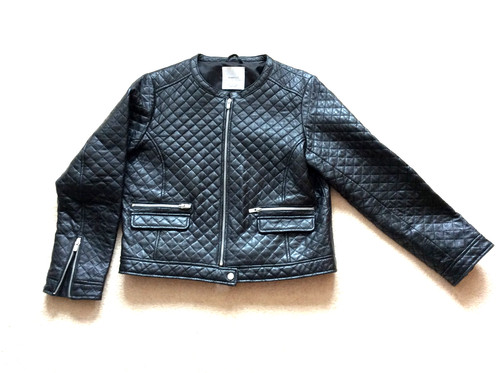 Mango black quilted - black,