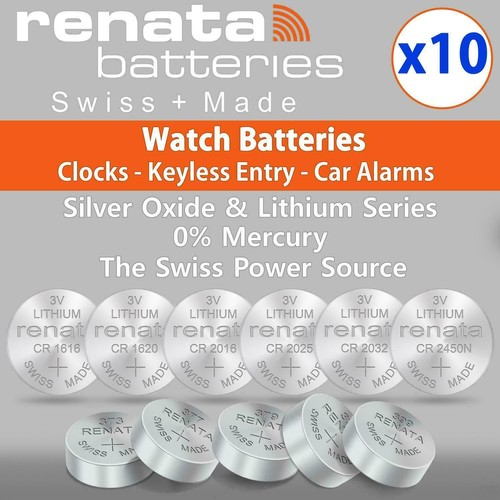 10x renata watch - 10x, swiss