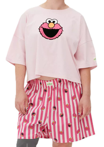 Ladies shorty pyjamas elmo - shorty,