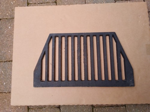 Cast iron flat fire grate - -,