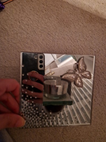 Mirrored candle tea light - candle,