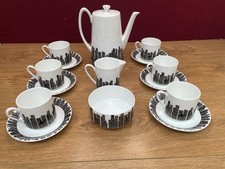 VINTAGE ROYAL GRAFTON BONE CHINA COFFEE SET  MADISON - 15 PIECE