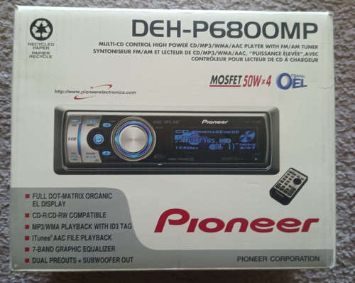 2006 pioneer deh p6800mp - pioneer, deh-p6800mp