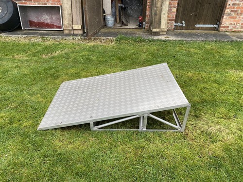 Aluminium ramp used for - ramp,