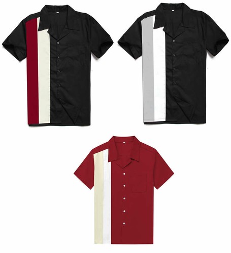Mens shirts retro rockabilly - ,