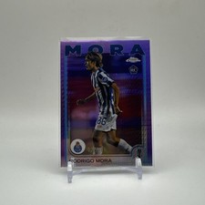 Rodrigo Mora 2024-25 Topps Chrome UEFA Purple Refractor /299 RC #137