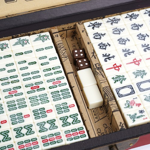 Mahjong rare 144 tiles - rare,