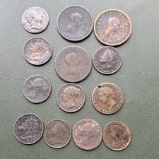 13x Victorian & Georgian Coins
