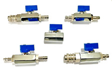 Water Fed Pole Ball Valve Tap Window Cleaning Microbore Hose Reel Flow Control