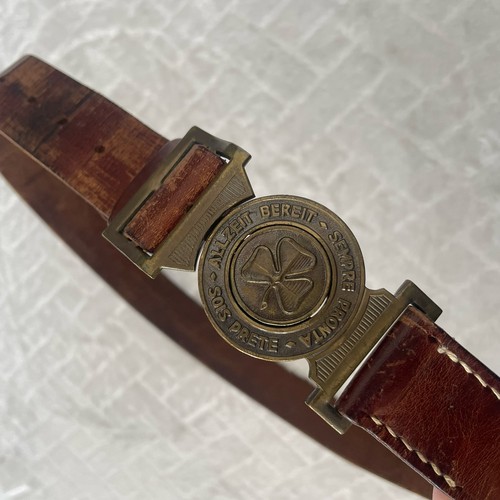 Vintage swiss scout belt - scout,