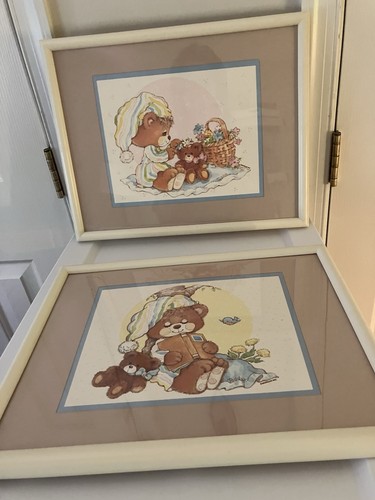 Set vintage teddy beddy - of,