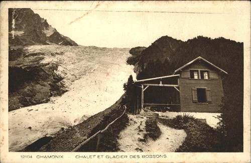Chamonix chalet glacier - glacier, des
