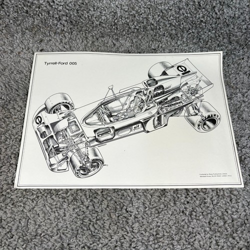 Tyrrell ford 005 - 005, vintage