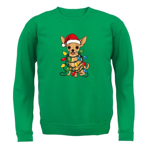 Chihuahua christmas lights - lights,