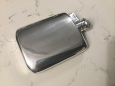 A RARE ANTIQUE JAMES DIXON & SONS ,ART DECO HIP FLASK CIRCA-1930.