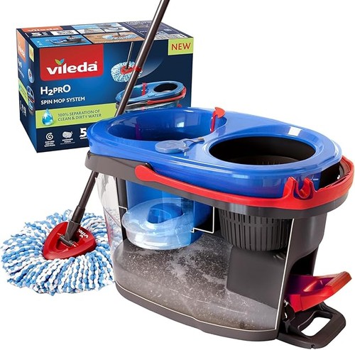 Vileda h2pro spin mop - spin,