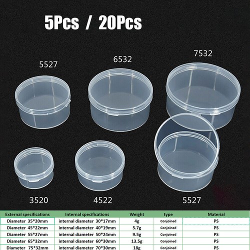 20pcs small plastic storage - 5-20pcs,