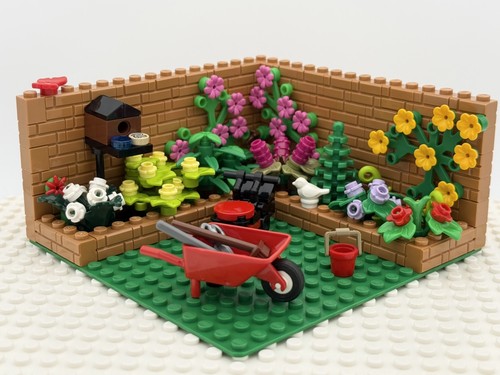 Lego corner garden foliage - corner,