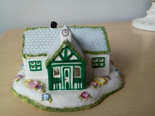 THE VILLAGE CRICKET PAVILLION by Coalport Bone China Made in England