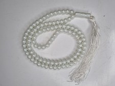 3 Pearl White Tasbihs –