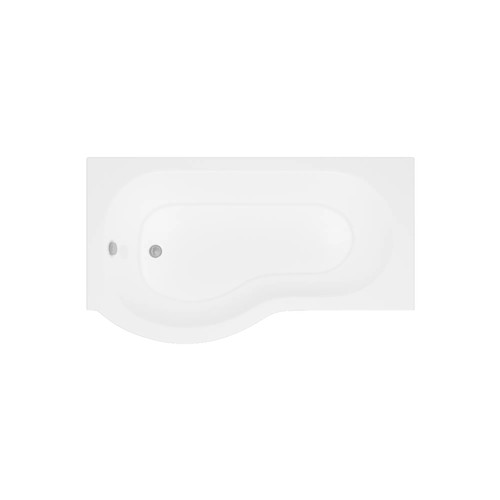 Modern bathroom shaped bath - modern, p