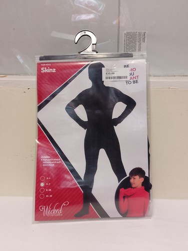 Kids black morph - black, suit