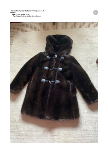 Zara ladies faux fur coat - faux,