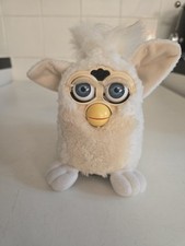 Vintage Furby 1998 original White Snowball Working