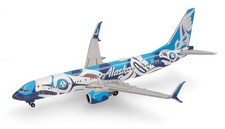 HERPA, BOEING 737-800 Alaska Airlines Xaat Kwaani, 1/500 Scale, HER537643