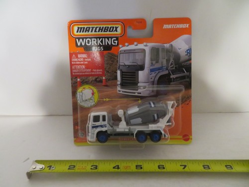 Matchbox working rigs - matchbox, cement