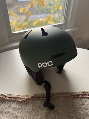 Green poc ski - green, helmet