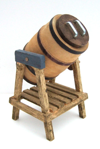 Dolls house butter churn - dolls,