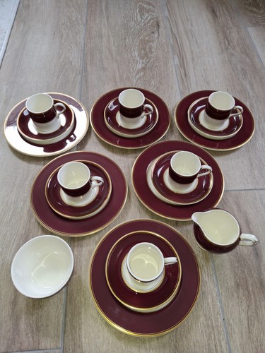 Crown ducal maroon espresso - crown,