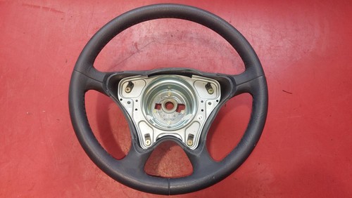 Leather steering wheel - leather,