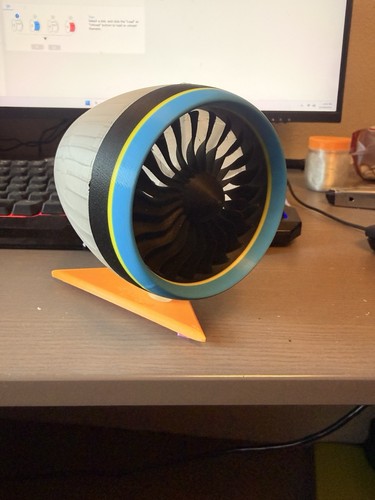 Turbine jet engine model - turbine,