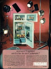 Advertising1020 1966 Cyclamatic Refrigerator Fridge