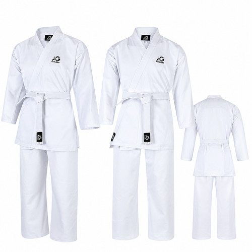 Karate uniform white 8oz - karate, gi