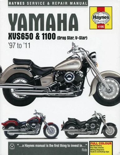 Yamaha xvs650 1100 drag - xvs650, &