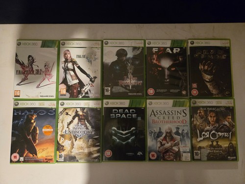 X10 xbox 360 games - xbox, joblot