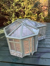 Dolls House 1/16 Scale Or Smaller 1/12 Scale Vintage Restored Conservatory
