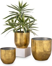 Oairse 3PCS Plant Pots Outdoor