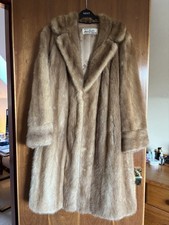 Vintage Mink Fur Coat Women